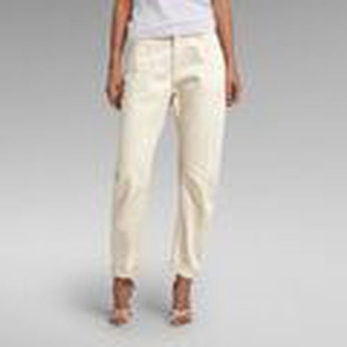 Pantalones D19821 D300 - 3D BOYFRIEND-159 ECRU para mujer - G-Star Raw - Modalova