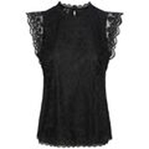 Camiseta tirantes 17120454 OLLINE-BLACK para mujer - Pieces - Modalova