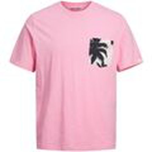 Tops y Camisetas 12235290 TULUM-PRISM PINK para hombre - Jack & Jones - Modalova