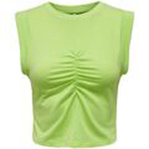 Camiseta tirantes 15294707 SANNI-SHARP GREEN para mujer - Only - Modalova