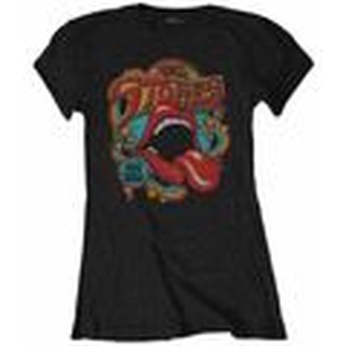 Camiseta manga larga 70s Vibe para mujer - The Rolling Stones - Modalova