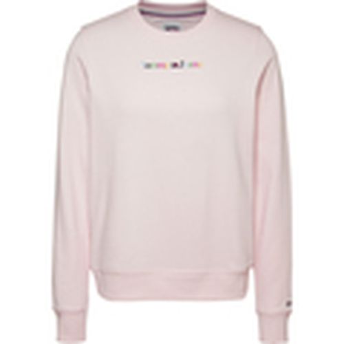 Jersey Reg Serif Color Sweater para mujer - Tommy Jeans - Modalova