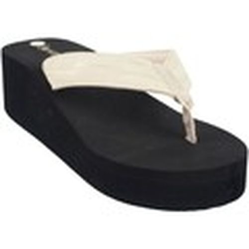 Chanclas Playa señora 23072 oro para mujer - Kelara - Modalova