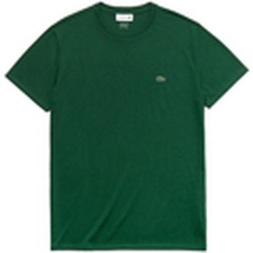 Tops y Camisetas Pima Cotton T-Shirt - Vert para hombre - Lacoste - Modalova