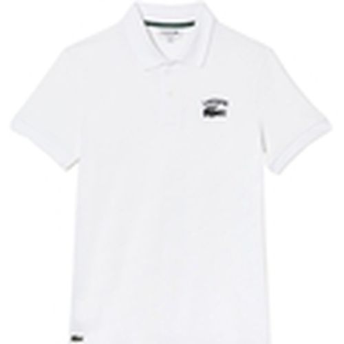 Tops y Camisetas Stretch Mini Piqué Polo Shirt - Blanc para hombre - Lacoste - Modalova