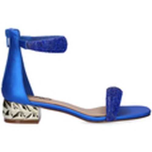 Sandalias SANDALIA TACÓN BAJO KATY-507 STRASS BLUE para mujer - Exé Shoes - Modalova