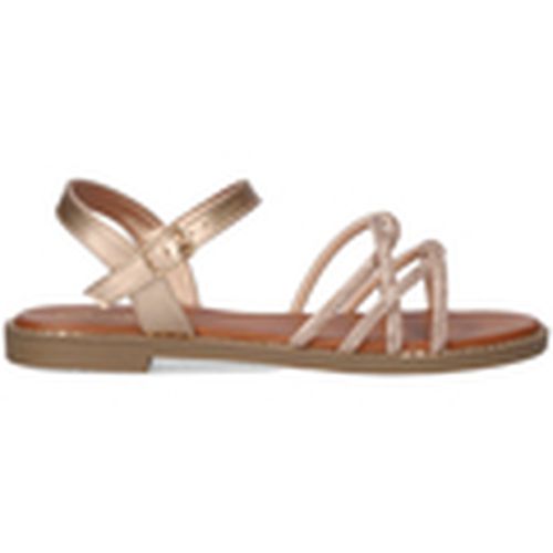 Sandalias SANDALIA PLANA P3375-75 ROSE GOLD para mujer - Exé Shoes - Modalova