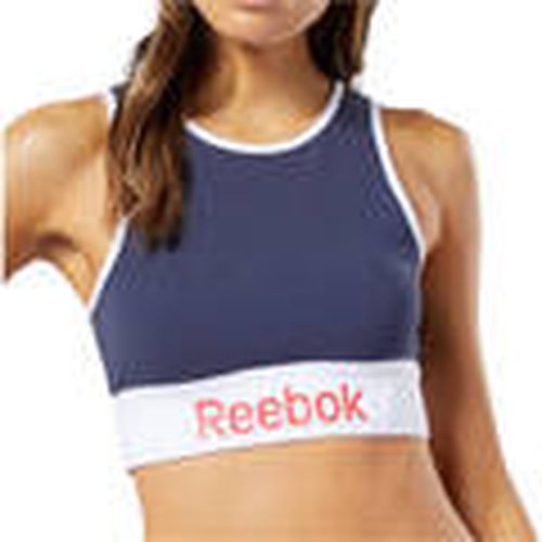 Polo Linear Logo Cotton Bra para mujer - Reebok Sport - Modalova
