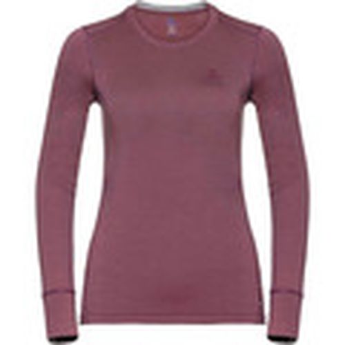 Camisa SUW TOP Crew neck l/s NATURAL 100% MERIN para mujer - Odlo - Modalova