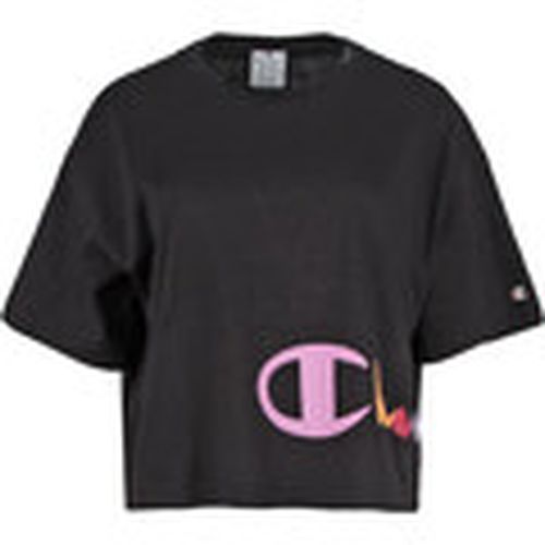 Polo Crewneck Croptop T-Shirt para mujer - Champion - Modalova