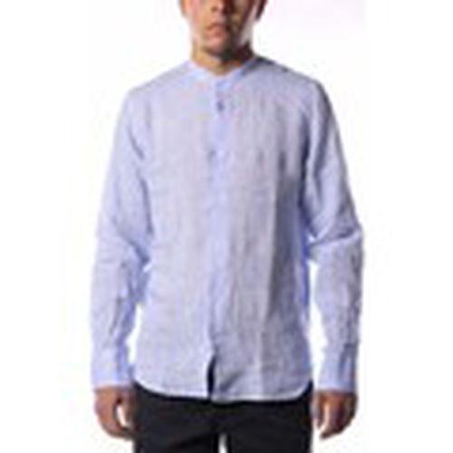 Camisa manga larga Camicia S.L.56 Lino Azzurro para hombre - Sl56 - Modalova