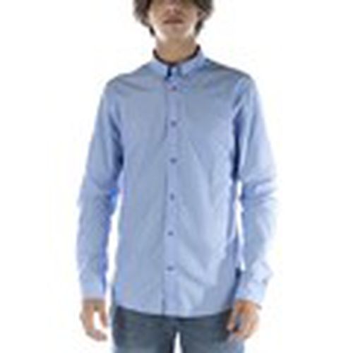 Camisa manga larga Camicia Azzurro para hombre - Scotch & Soda - Modalova