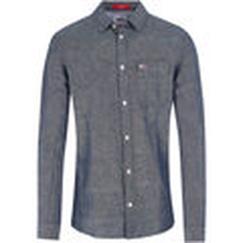 Camisa manga larga DM0DM10144 para hombre - Tommy Hilfiger - Modalova