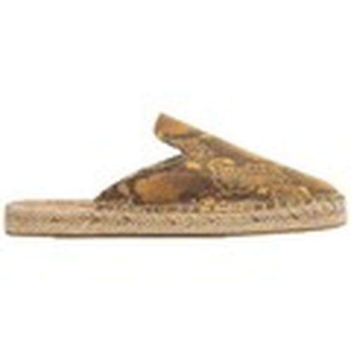 Sandalias Mule W - Print Snake Caramel para mujer - Paez - Modalova