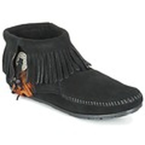 Botines CONCHO FEATHER SIDE ZIP BOOT para mujer - Minnetonka - Modalova