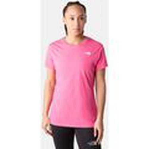 Tops y Camisetas NF0A4T1AN161 DOME TEE-PINK GLOW para mujer - The North Face - Modalova