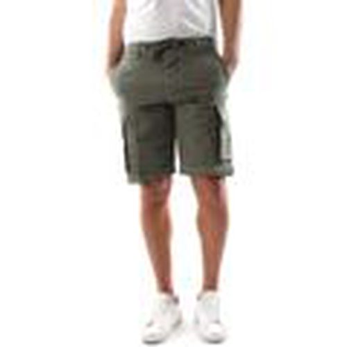 Short NICKSUN 1274-W2359 MILITARE para hombre - 40weft - Modalova