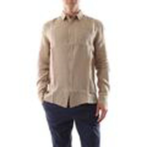 Camisa manga larga BRAIDEN 1337/1762-W2103 BEIG para hombre - 40weft - Modalova