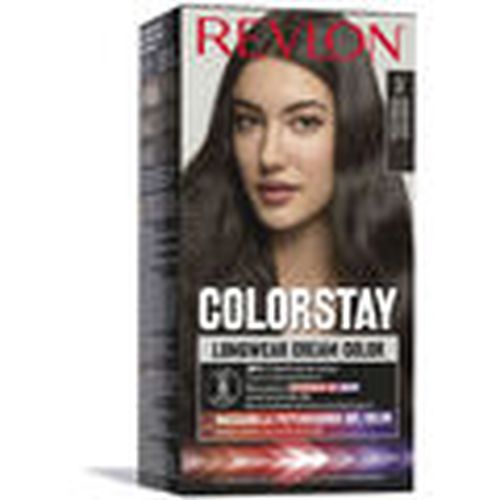 Coloración Colorstay Tinte Color Permanente 3-castaño Oscuro para mujer - Revlon - Modalova