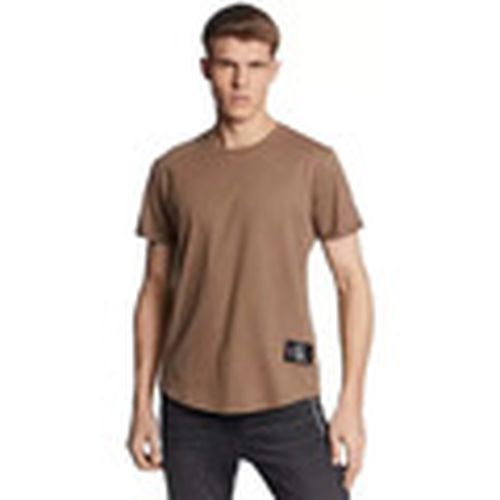 Camiseta Badge Turn Up para hombre - Calvin Klein Jeans - Modalova