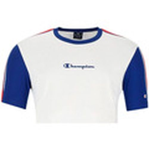 Polo tricolor Crewneck T-Shirt para hombre - Champion - Modalova
