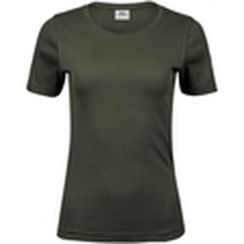 Camiseta manga larga Interlock para mujer - Tee Jays - Modalova