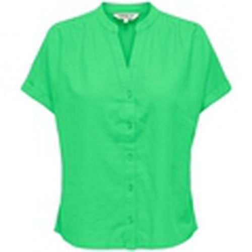 Blusa Nilla-Caro Shirt S/S - Summer Green para mujer - Only - Modalova