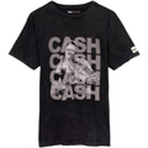 Camiseta manga larga NS7161 para hombre - Johnny Cash - Modalova