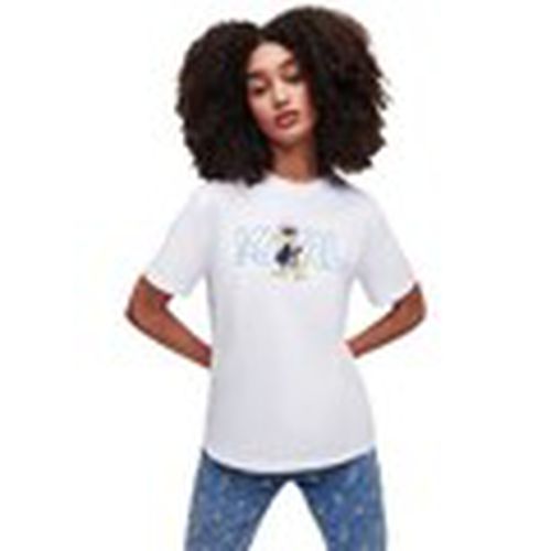 Blusa x Disney - Camiseta de Manga Corta para mujer - Karl Lagerfeld - Modalova