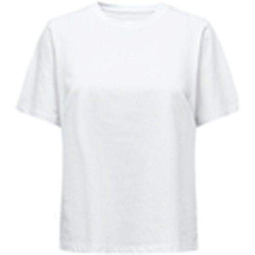 Jersey T-Shirt S/S Tee -Noos - White para mujer - Only - Modalova