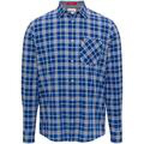 Camisa manga larga TJM CLSC SMALL CHECK SHIRT para hombre - Tommy Jeans - Modalova