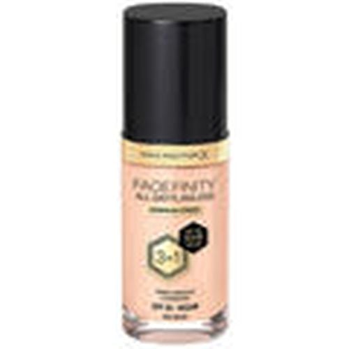 Base de maquillaje Facefinity 3in1 Primer, Concealer Foundation 55-beige para mujer - Max Factor - Modalova