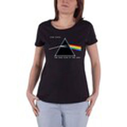 Camiseta manga larga Dark Side Of The Moon para mujer - Pink Floyd - Modalova