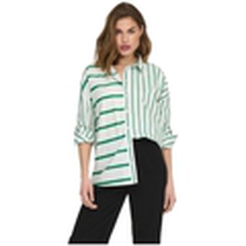 Blusa Shirt Nina Lora L/S - Creme/Amazon para mujer - Only - Modalova