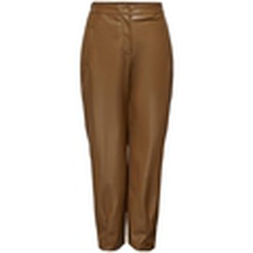 Pantalones Trousers Elizabeth - Cognac para mujer - Only - Modalova