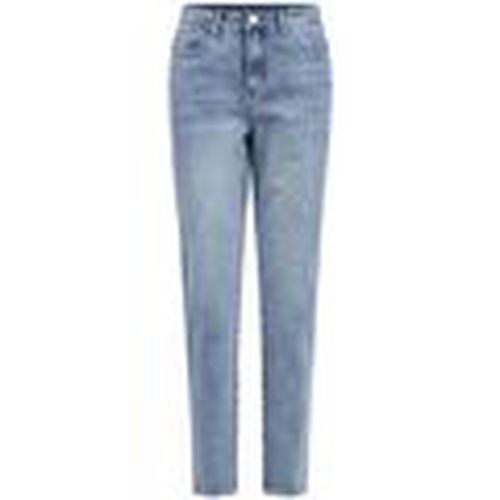 Pantalones Mommie Jeans - Light Blue Denim para mujer - Vila - Modalova