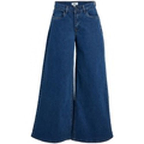 Pantalones Jeans Moji Wide - Medium Blue Denim para mujer - Object - Modalova