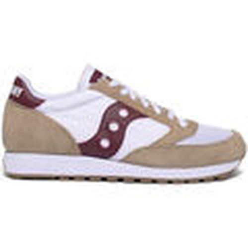 Deportivas Moda Jazz original vintage S70368 117 Tan/White/Wine para hombre - Saucony - Modalova