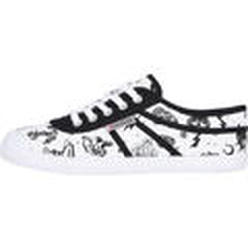 Deportivas Moda Tattoo Canvas Shoe K202420-ES 1002 White para mujer - Kawasaki - Modalova