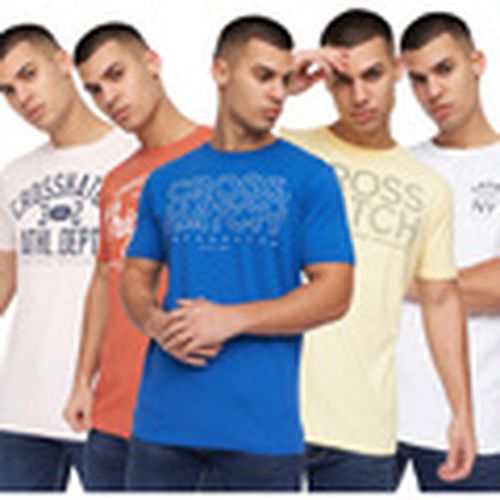 Camiseta manga larga Feltcast para hombre - Crosshatch - Modalova