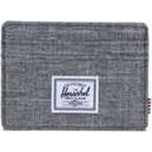 Cartera Charlie Cardholder Raven Crosshatch para mujer - Herschel - Modalova