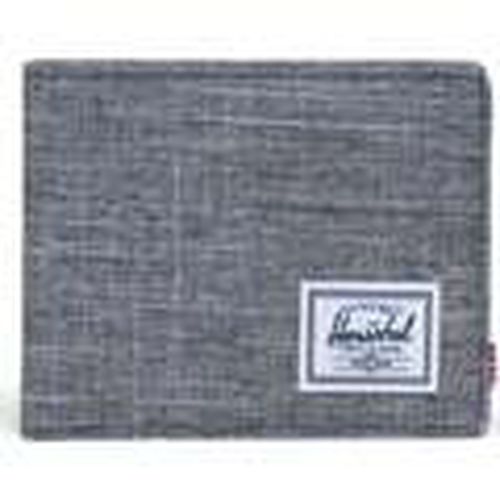 Cartera Carteira Roy Wallet Raven Crosshatch para hombre - Herschel - Modalova