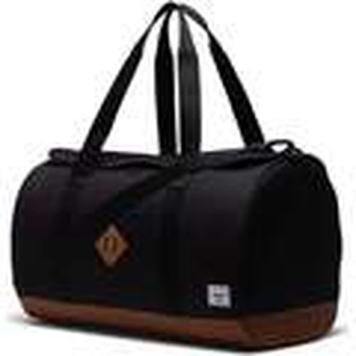 Bolsa de viaje Heritage Duffle Black/Saddle Brown para hombre - Herschel - Modalova