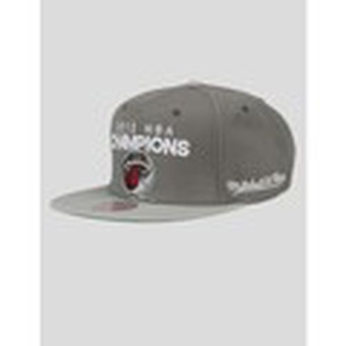 Gorra GORRA HEAT 2012 CHAMPIONS SNAPBACK BLACK/GREY para hombre - Mitchell And Ness - Modalova