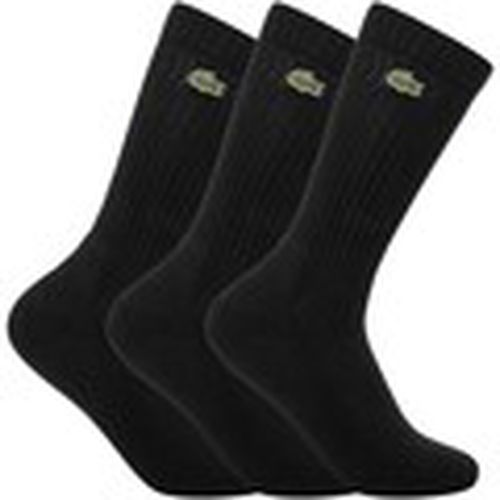 Calcetines altos Pack de 3 calcetines deportivos para hombre - Lacoste - Modalova