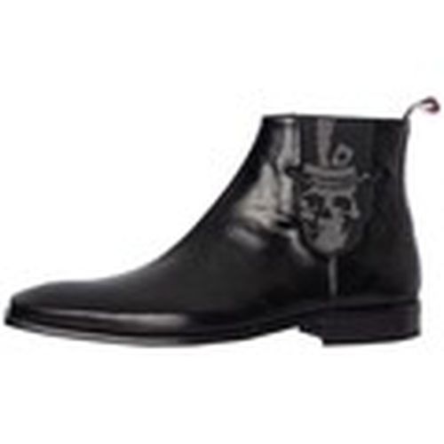 Botas Botines Chelsea de piel pulida con calavera para hombre - Jeffery-West - Modalova