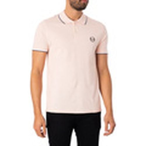 Polo Polo con rayas en el cuello para hombre - Sergio Tacchini - Modalova