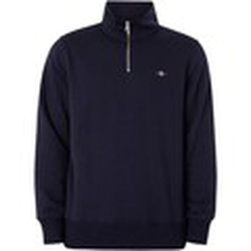 Jersey Sudadera Regular Shield con media cremallera para hombre - Gant - Modalova