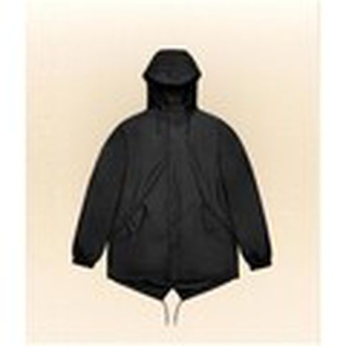 Chaquetas Fishtail Jacket Black para mujer - Rains - Modalova
