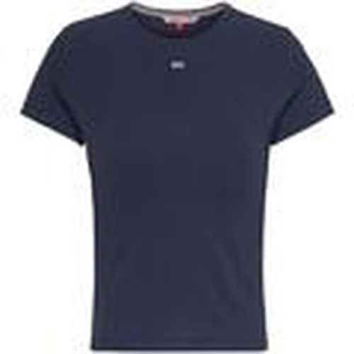 Tops y Camisetas TJW BBY ESSENTIAL RIB SS para mujer - Tommy Jeans - Modalova